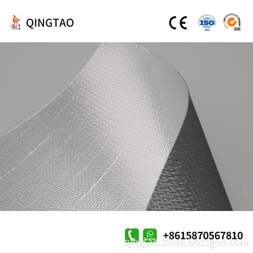 Gray Aluminum Foil Fiberglass Sleeves